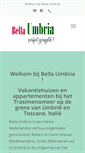 Mobile Screenshot of bellaumbria.nl